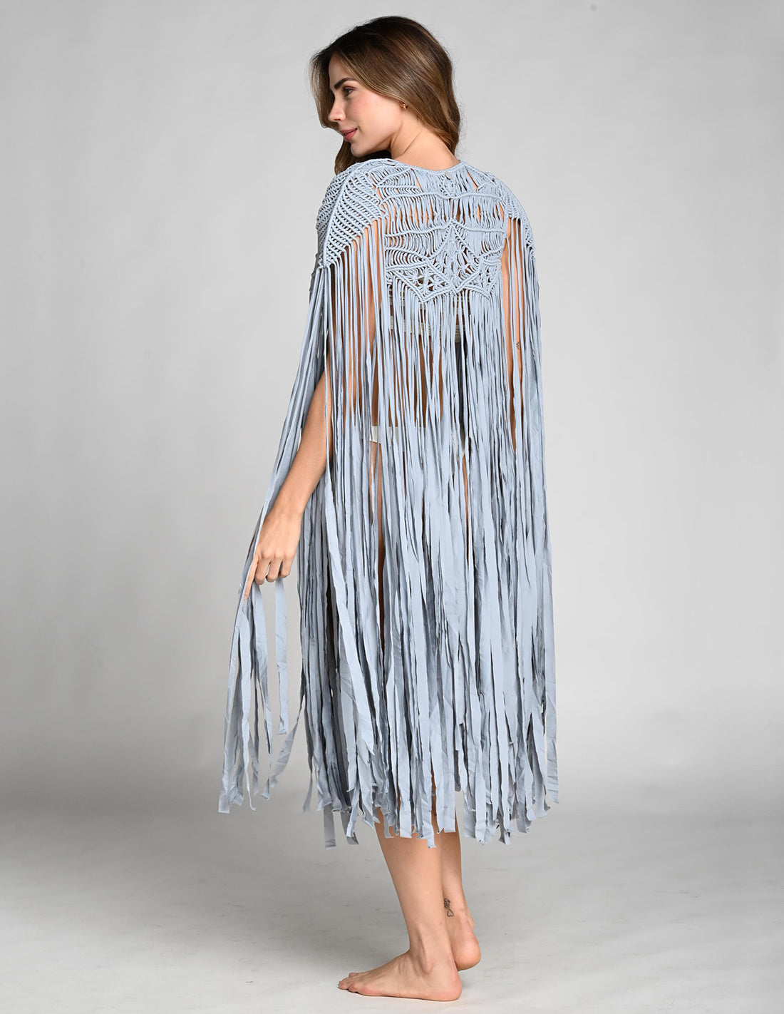 Cardigan Stem Plateado