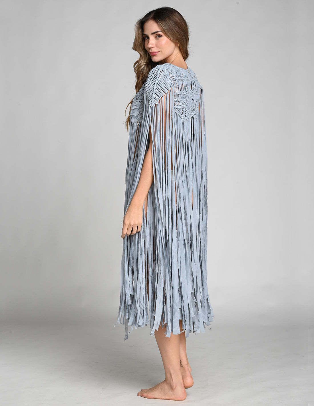 Cardigan Stem Plateado