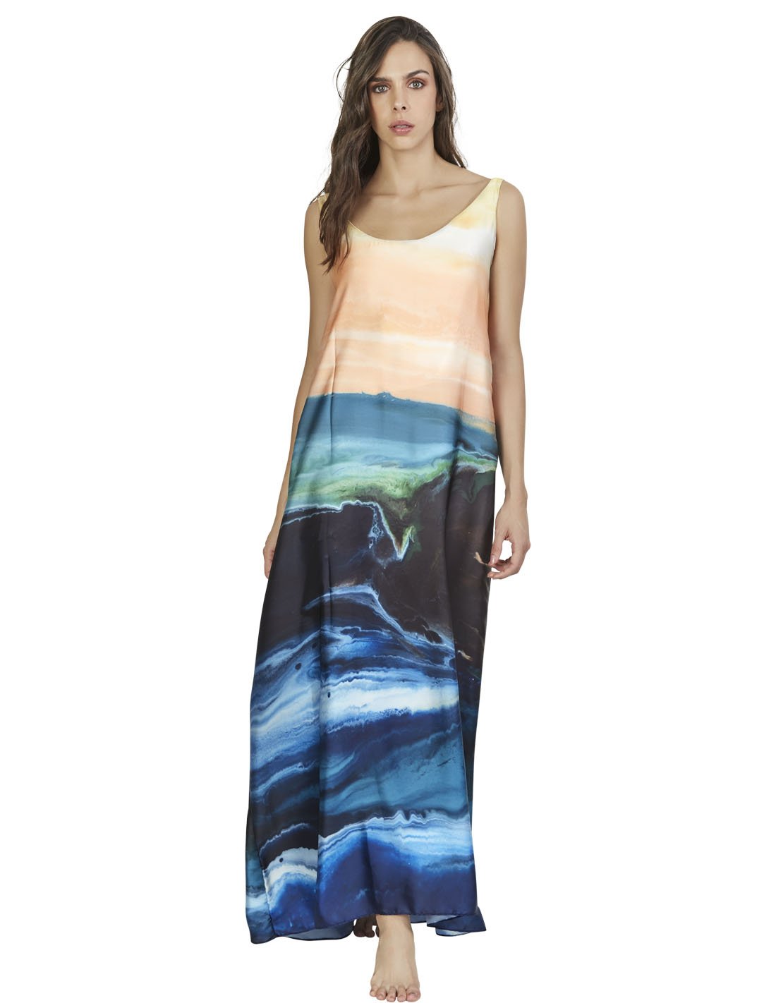 Vestido Goddess Of Bali Beach Sunset