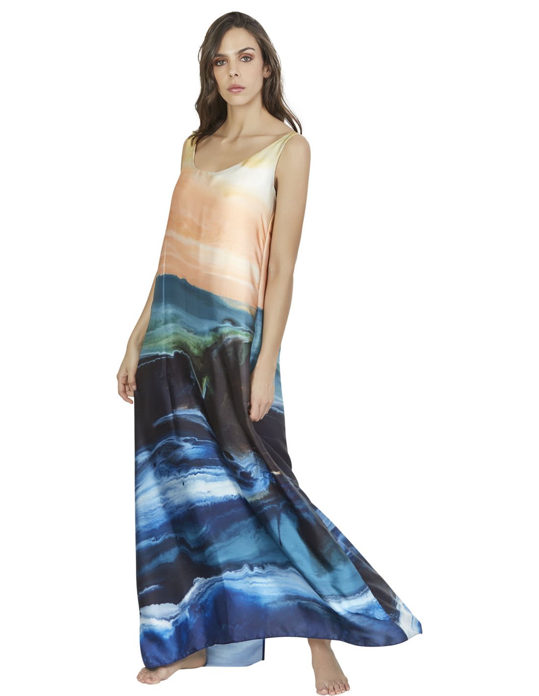 Vestido Goddess Of Bali Beach Sunset