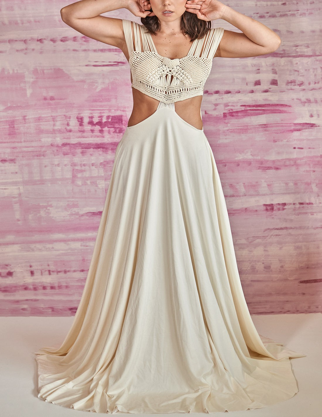 Vestido Afelio Marfil