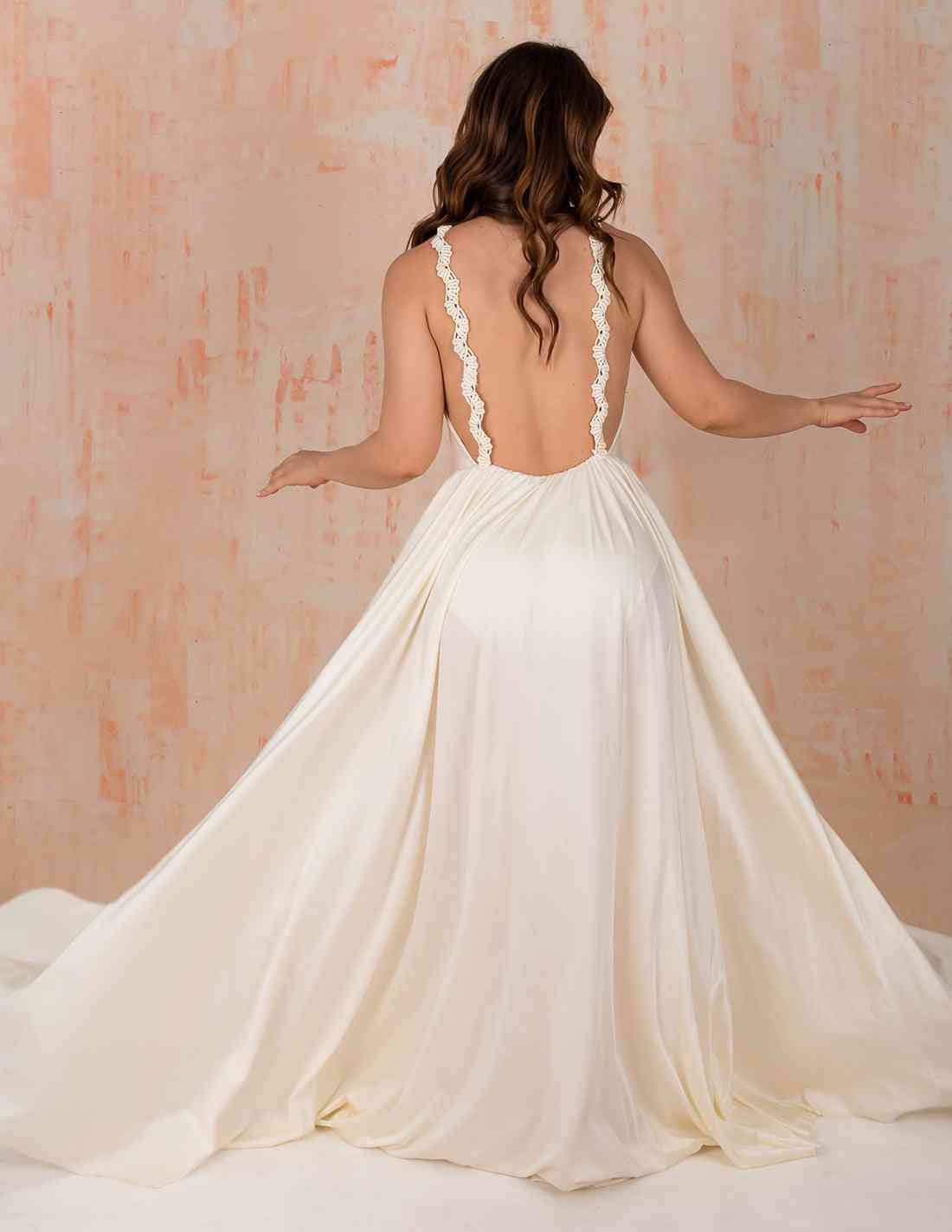 Vestido Alba Marfil