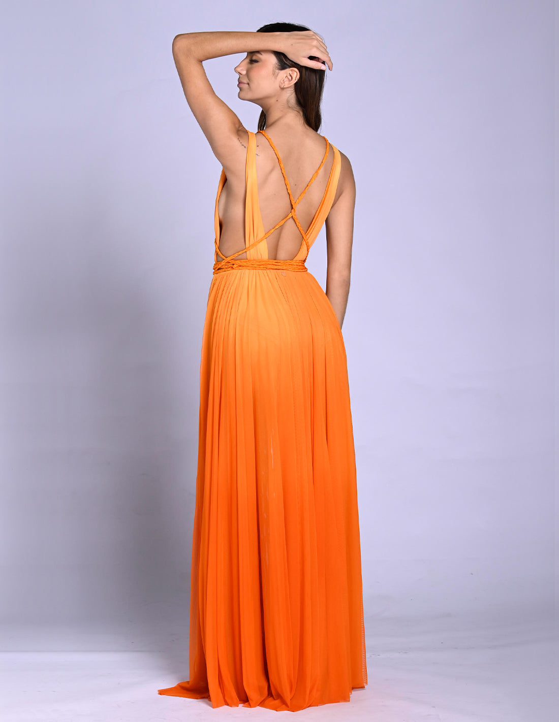Vestido Diosa Faded Orange