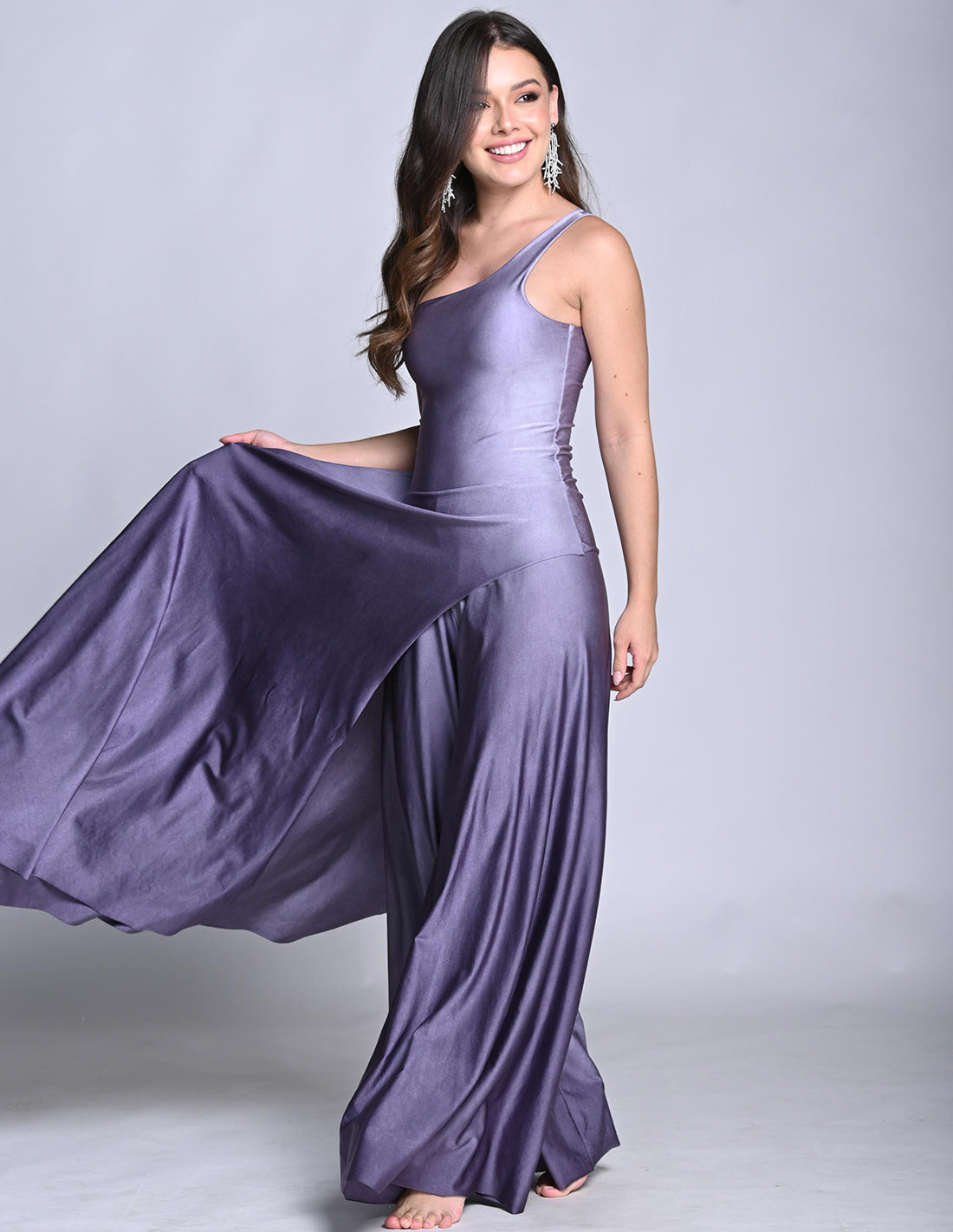 Jumpsuit Altair Faded Gray. Jumpsuit Teñido A Mano Color Faded Gray