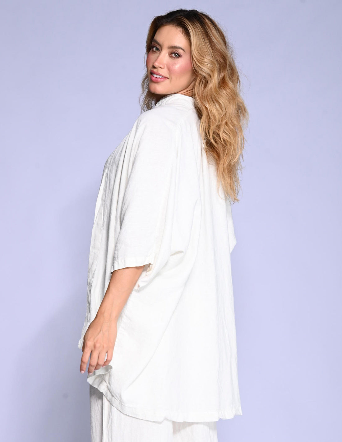 Blusa Koa Marfil. Blusa Color Marfil