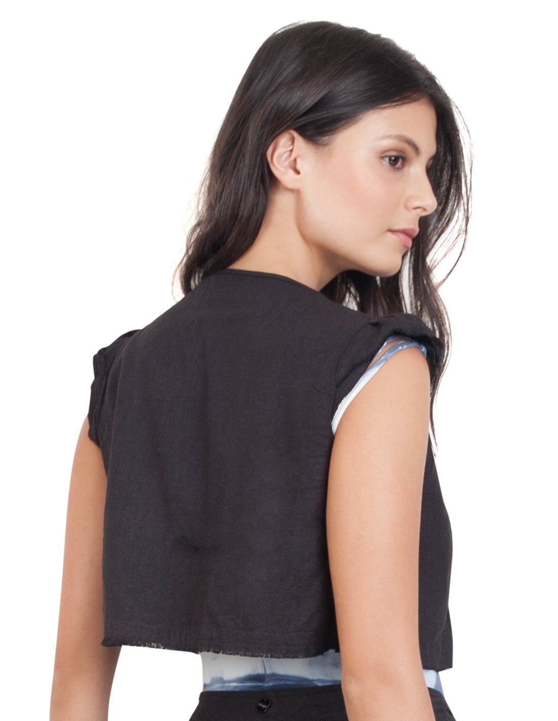 Blusa Saffron Negro