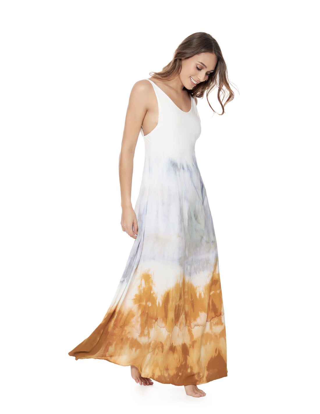 Vestido Heaven Faded Ochre