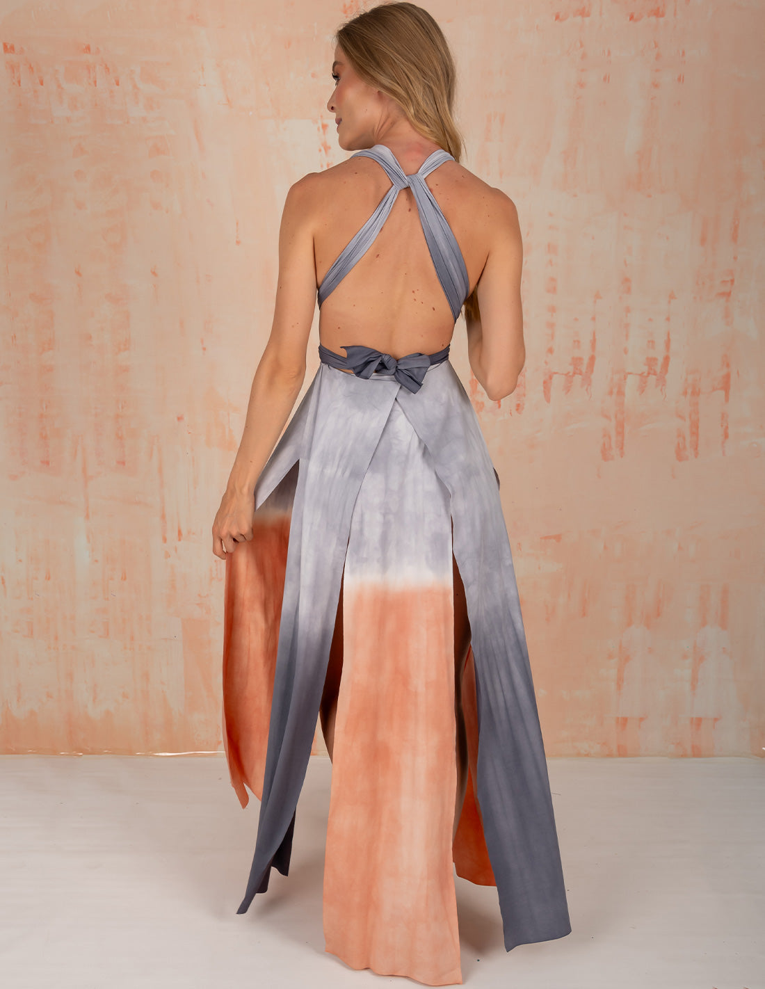 Falda Stripe Salmon + Black