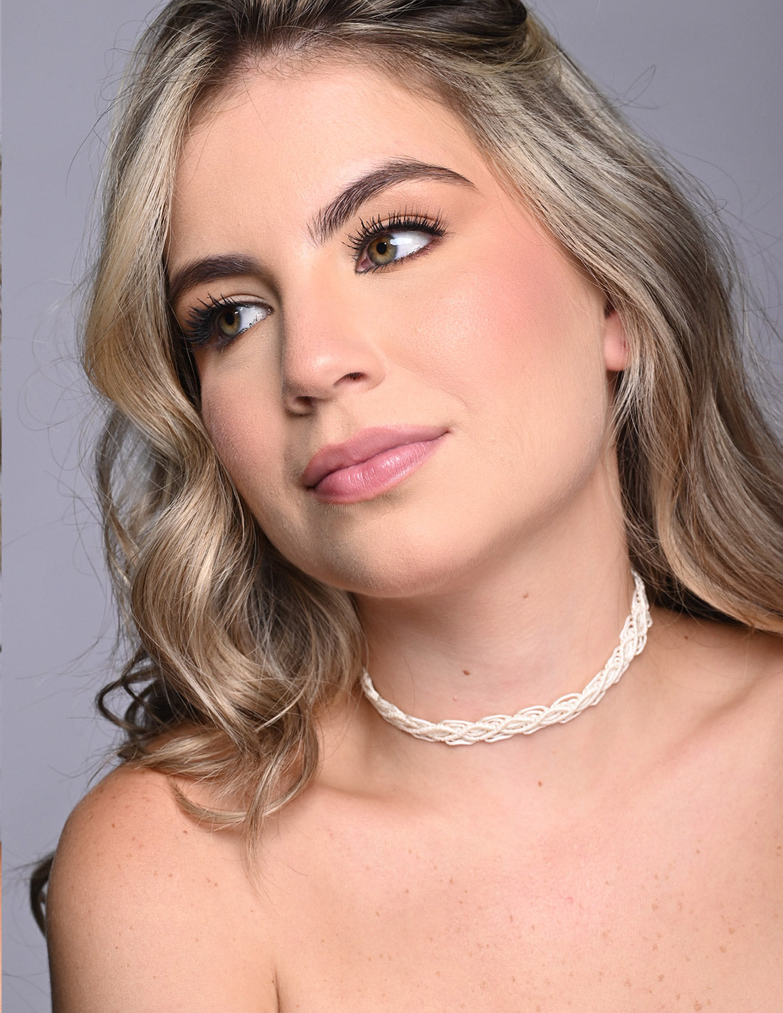 Choker Corteza Marfil