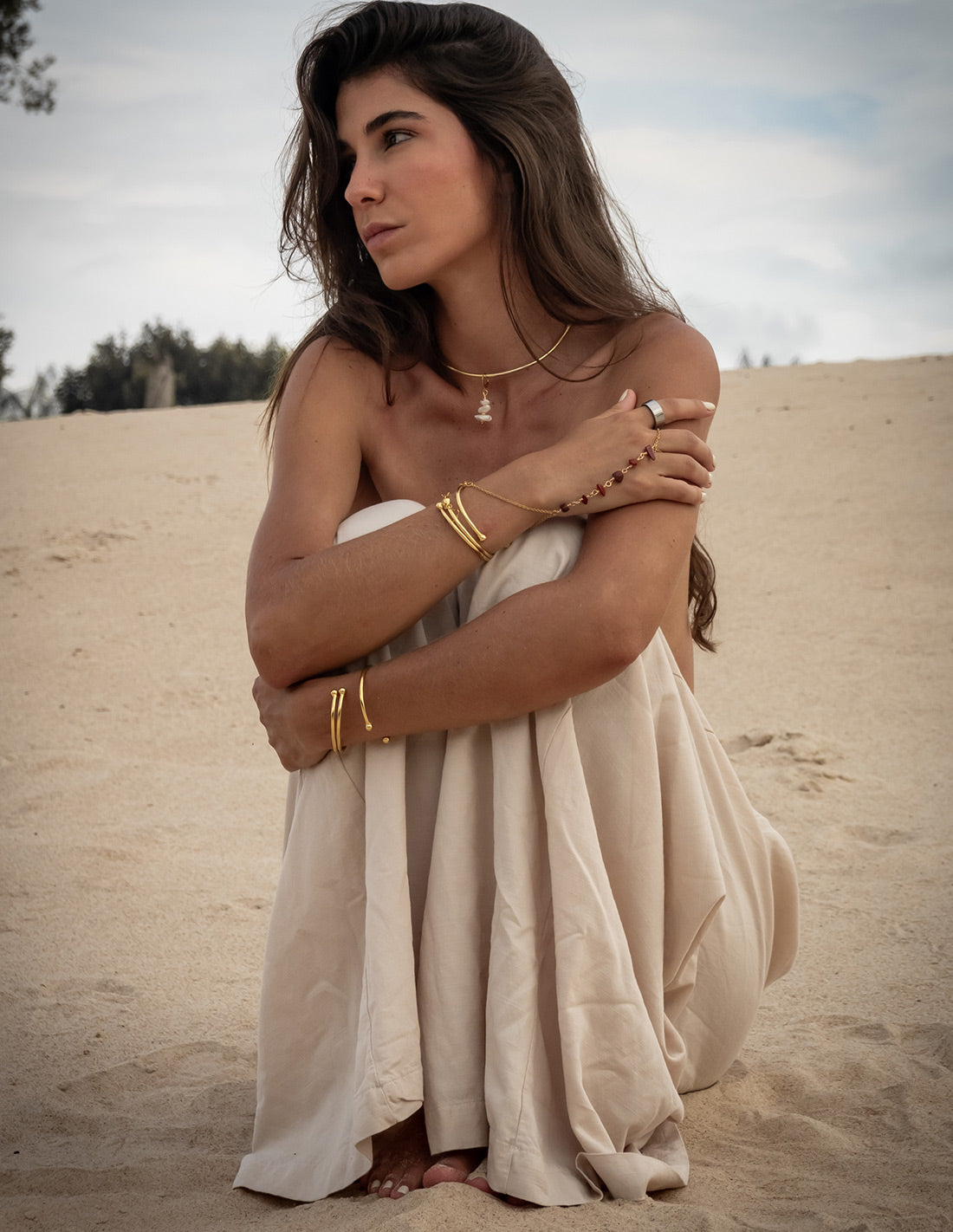 Tobillera Nari Ochre