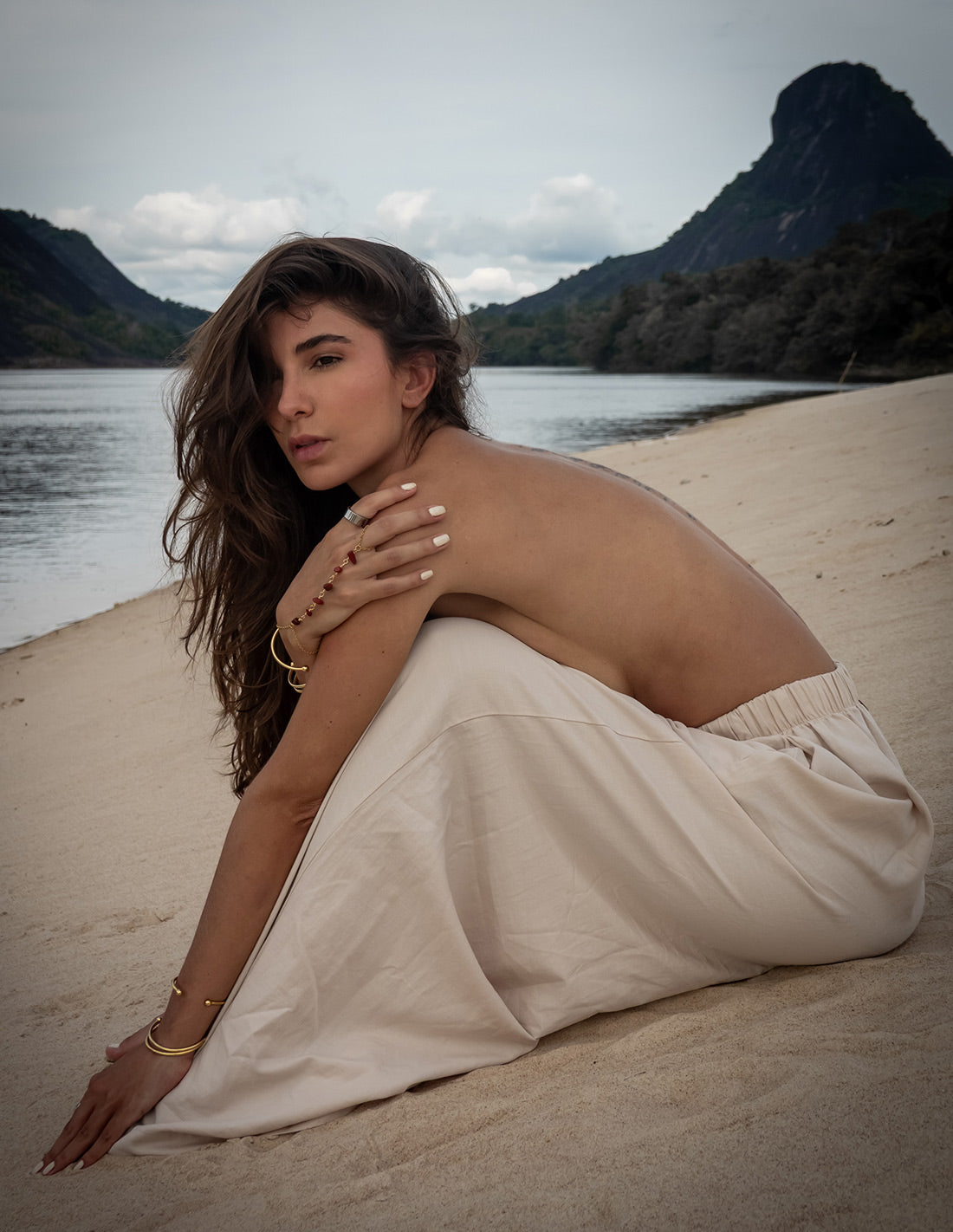 Tobillera Nari Ochre