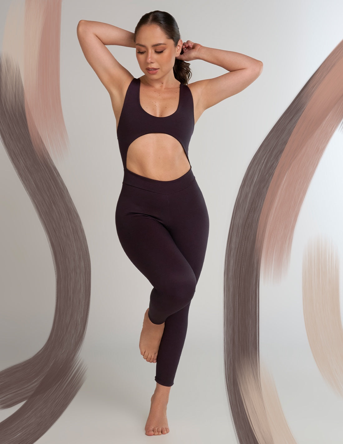 Jumpsuit Energy Dark Purple