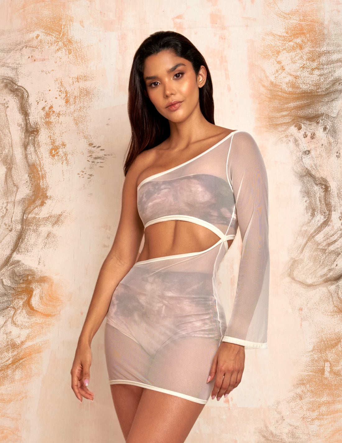 Vestido Tone Solid Vanilla