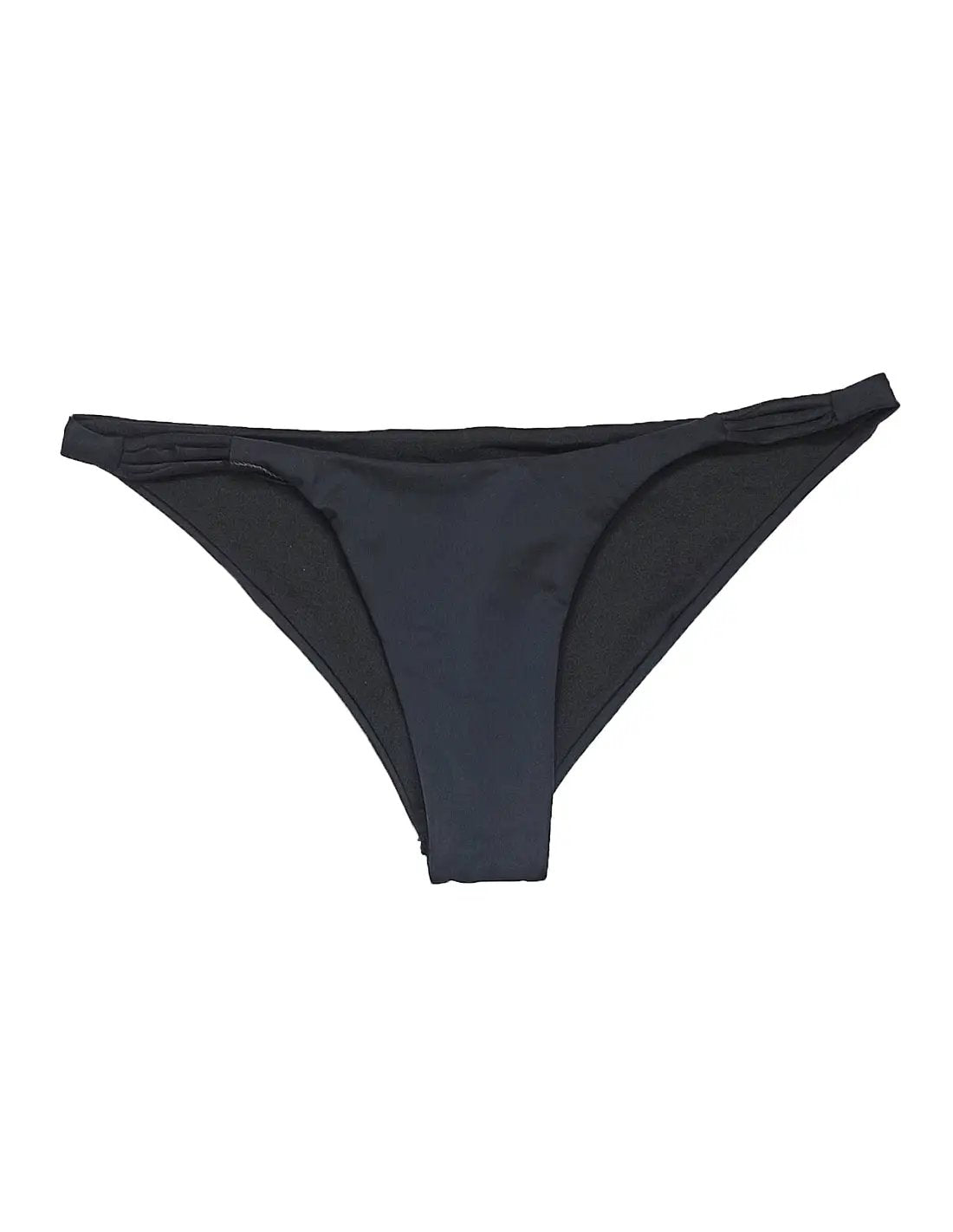 Panty Negro. Panty De Bikini Color Negro. Entreaguas