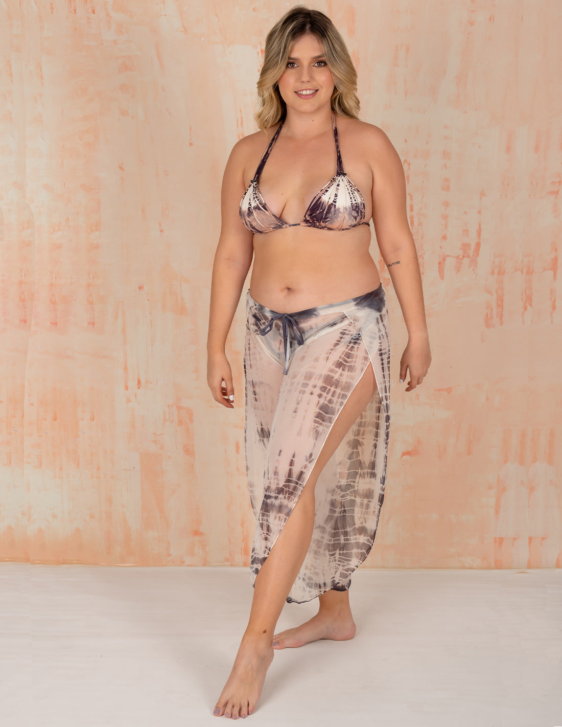 Pantalón Dew Salmon + Black