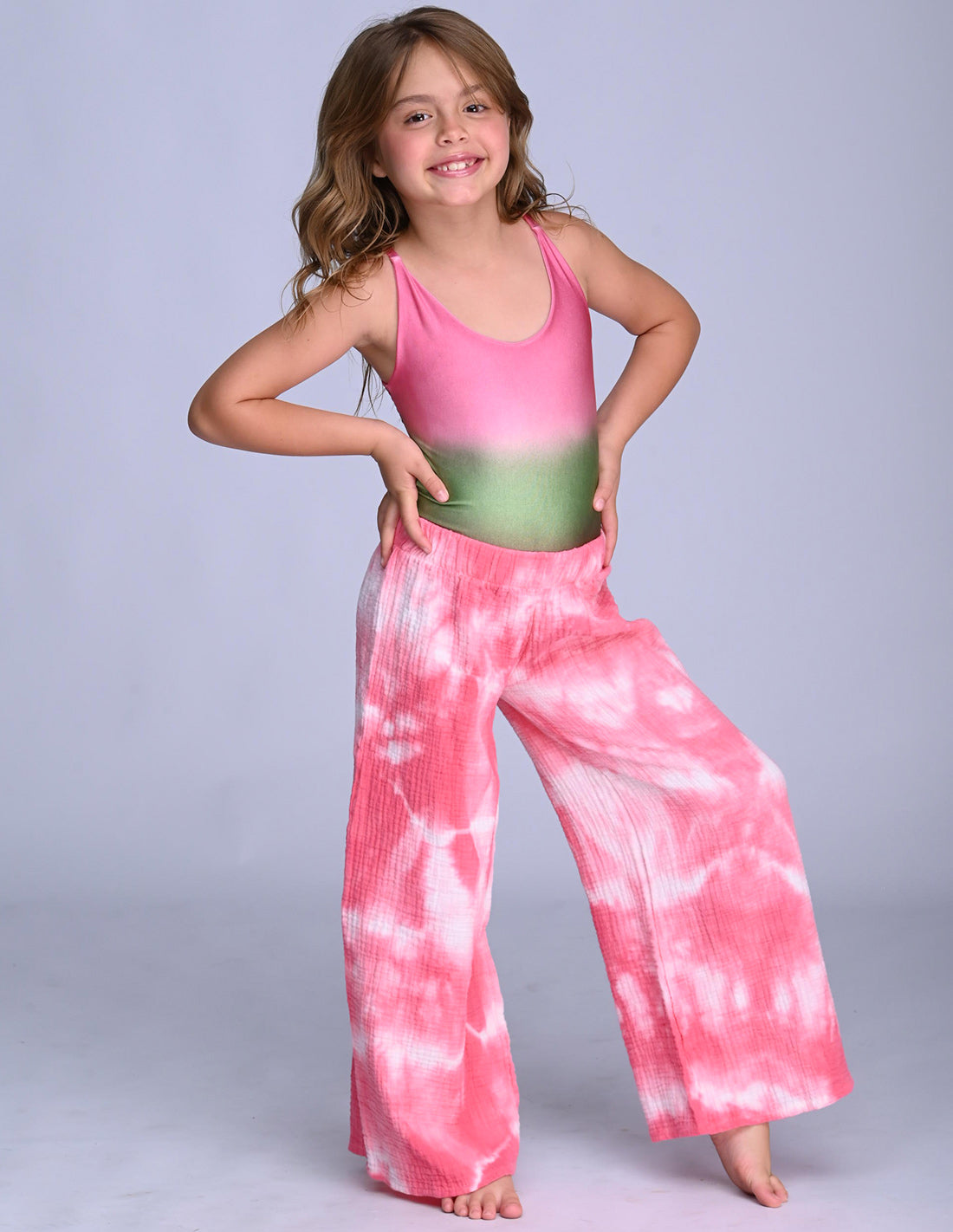 Outfit Chaleco & Pantalón Spotted Rose