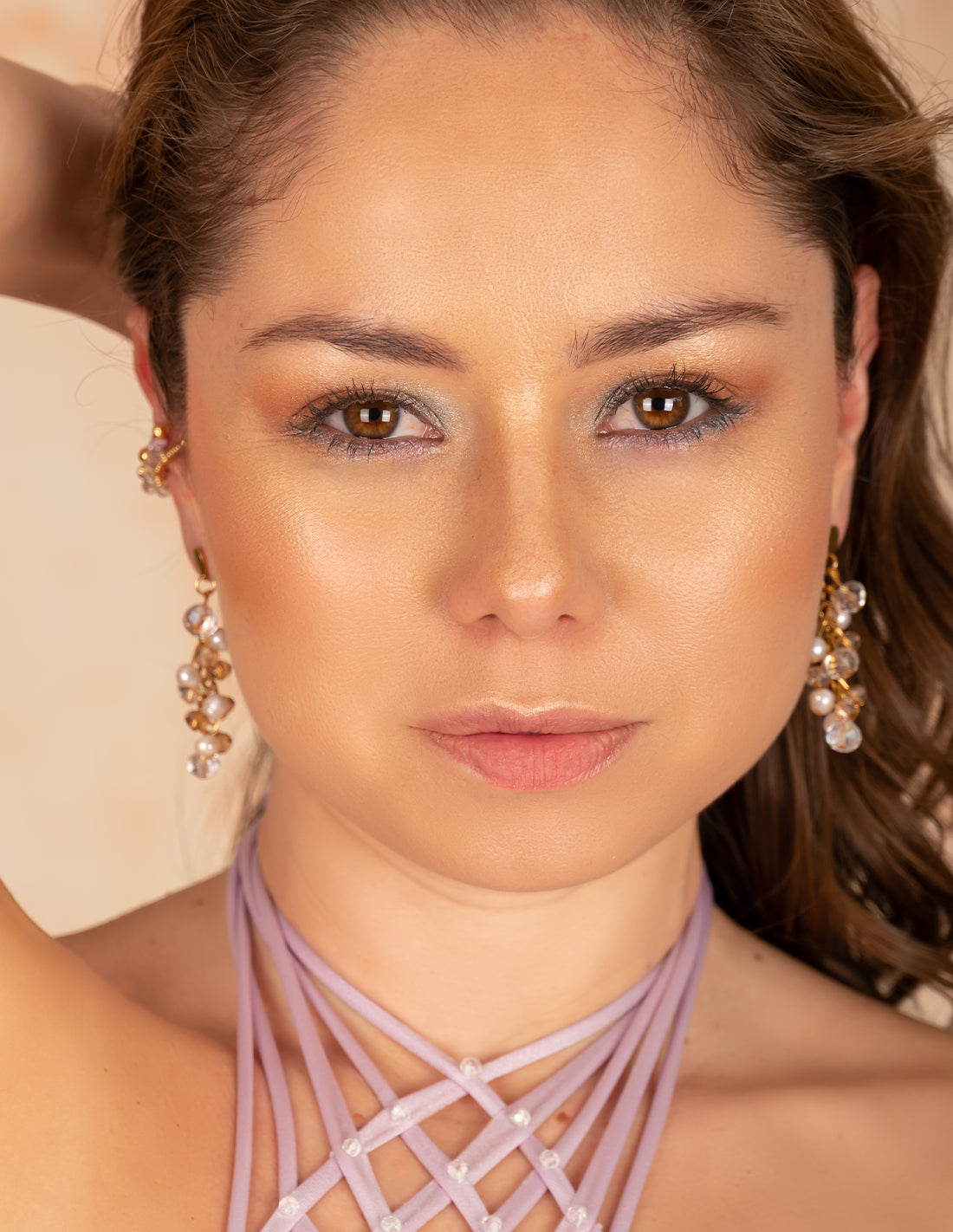 Combo Navy: Areta y Ear cuffs