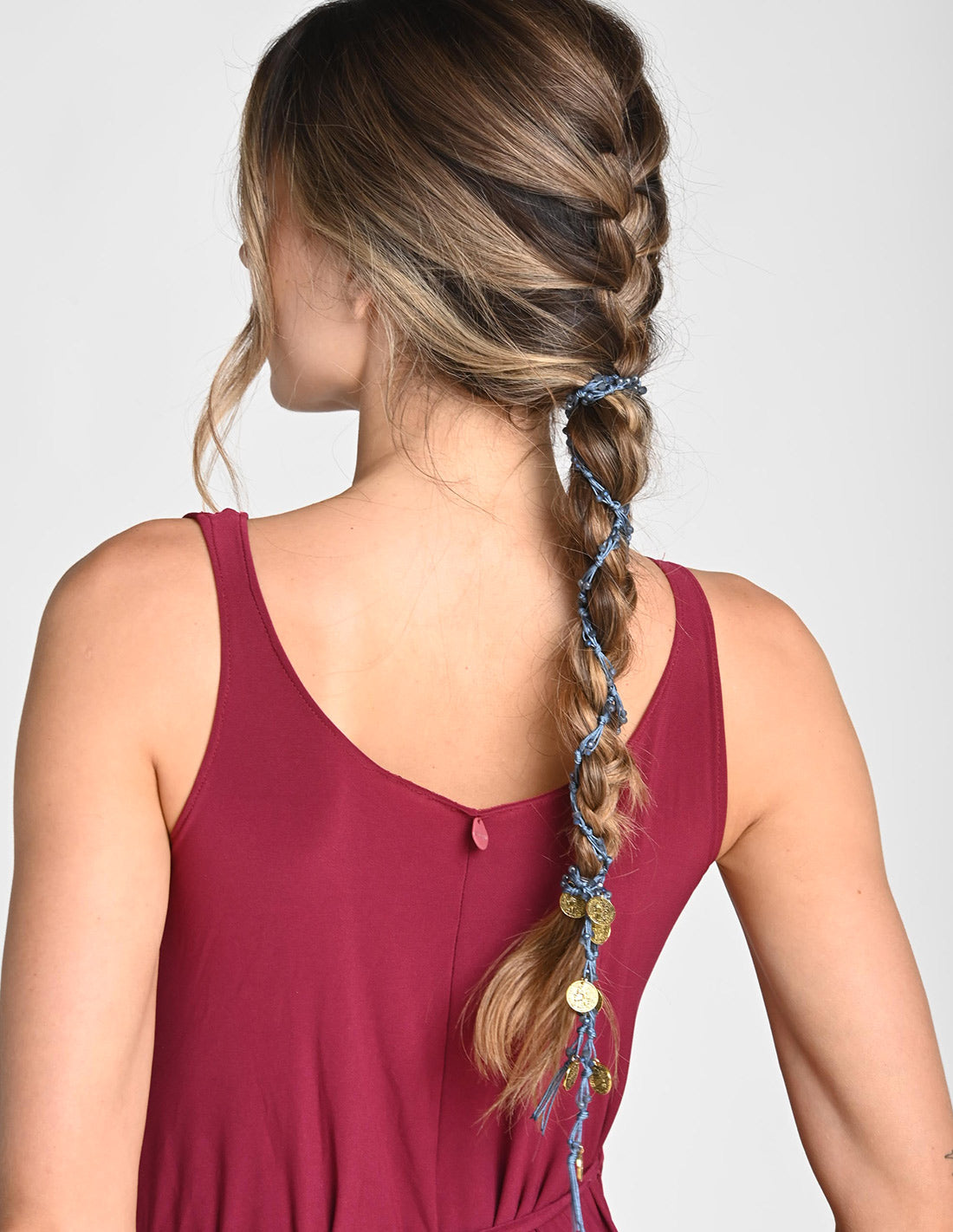 Collar Inari Oil Blue. Collar Color Oil Blue