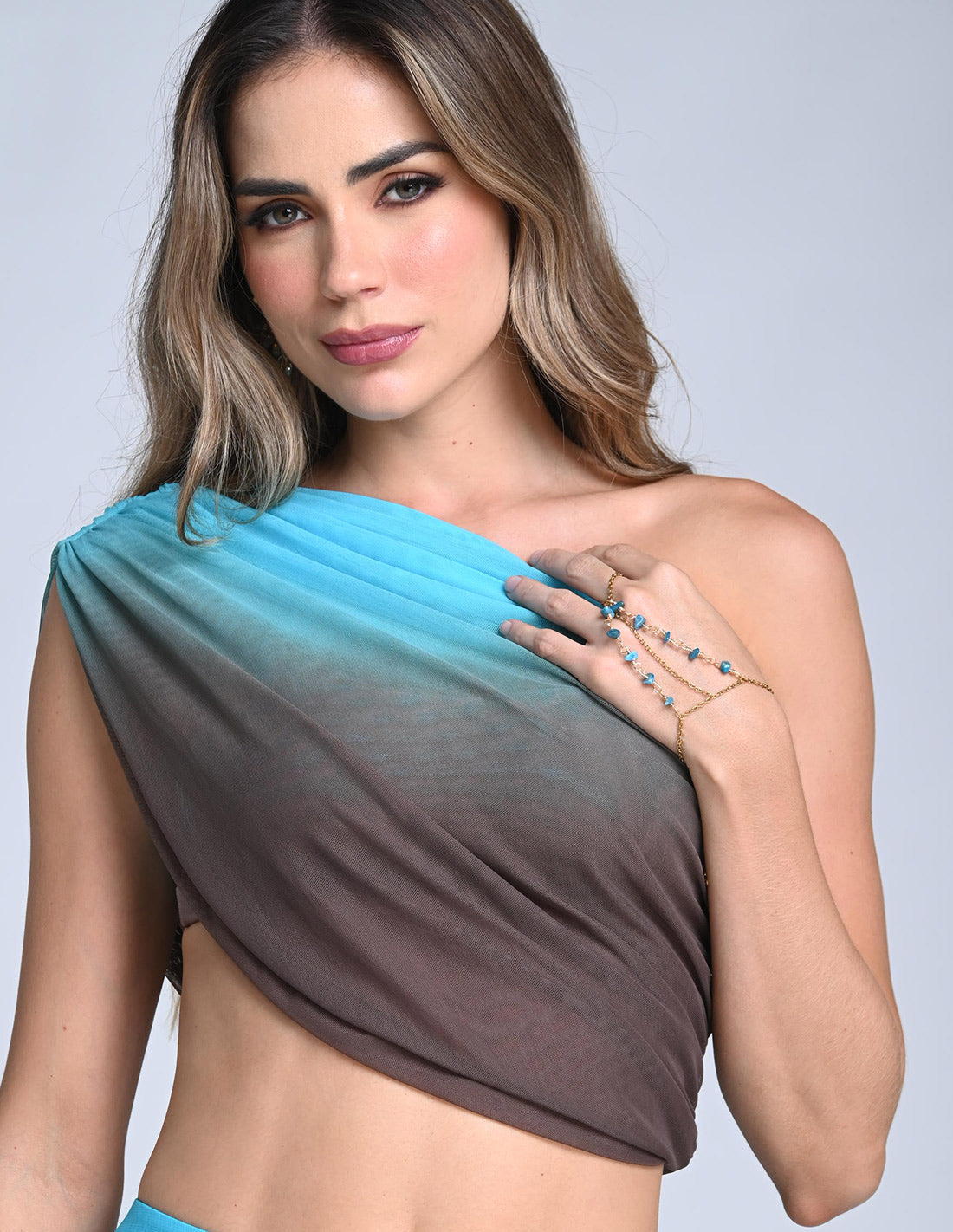 Manilla Indira Apatita + Turquoise. Manilla Color Apatita + Turquoise