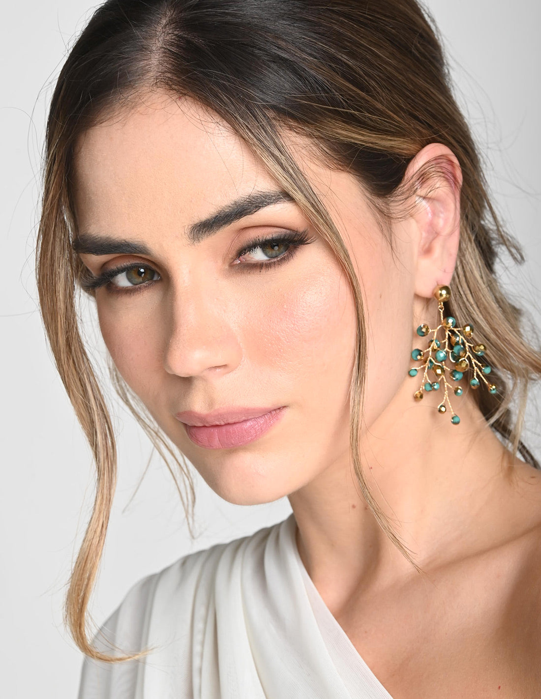 Areta Elara Mint Green + Golden. Areta Color Mint Green + Golden