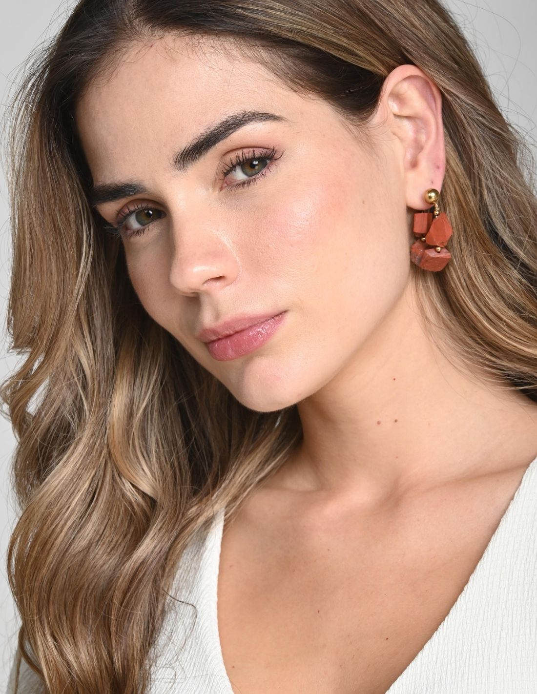 Areta Isara Red Jasper + Ochre. Areta Color Red Jasper + Ochre