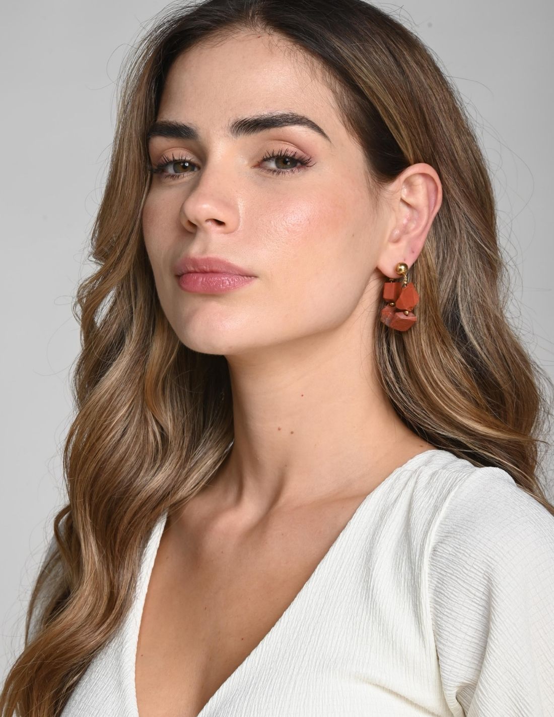 Areta Isara Red Jasper + Ochre. Areta Color Red Jasper + Ochre