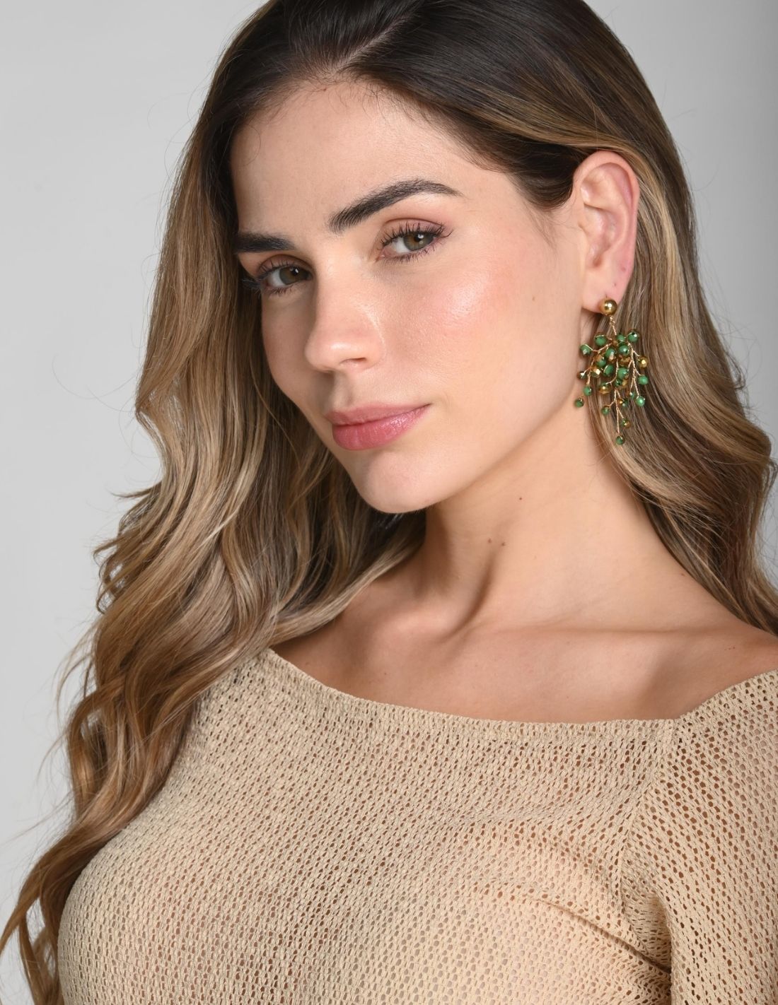 Areta Elara Emerald Green + Golden. Areta Color Emerald Green + Golden