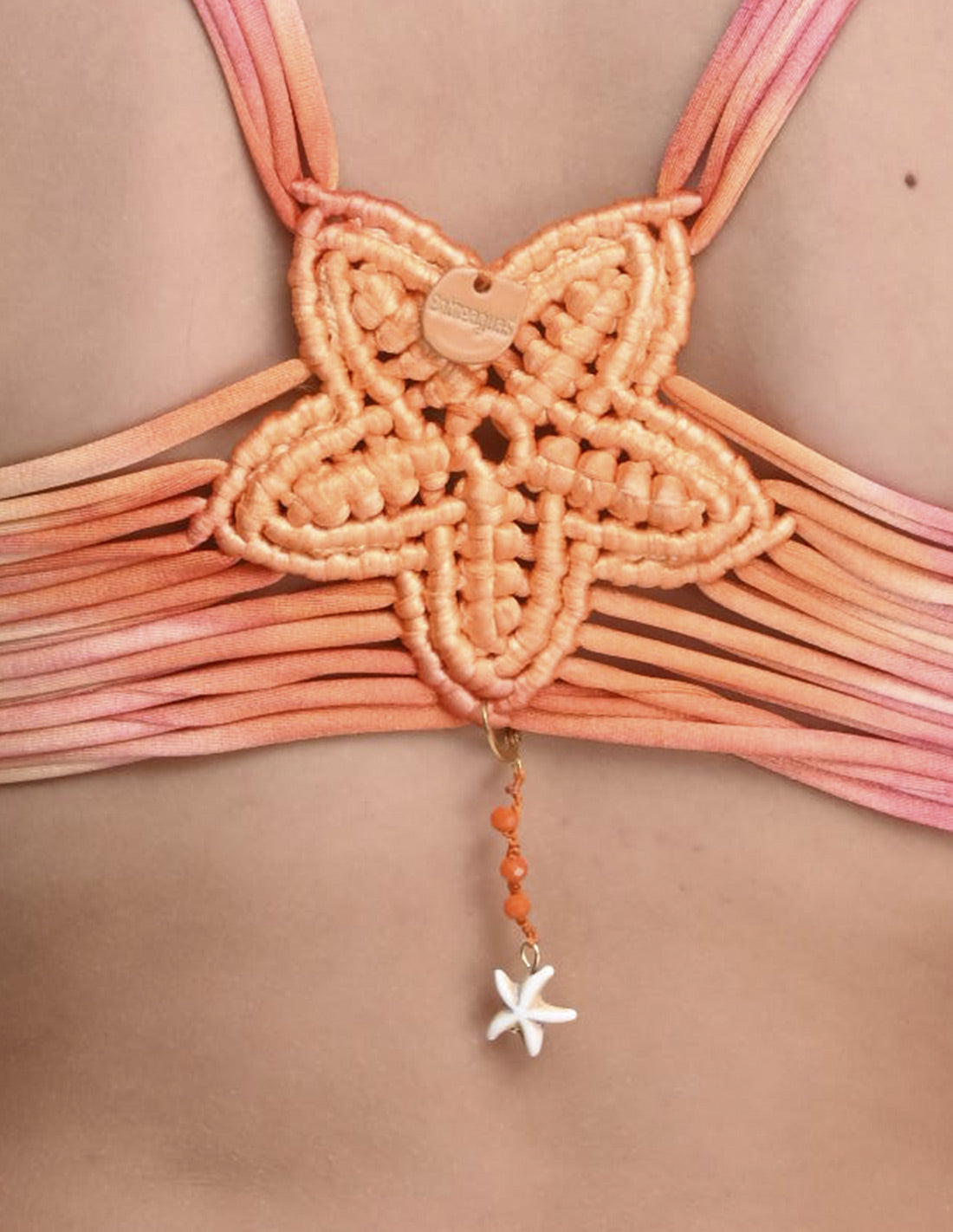 Charm Olar Orange + Ivory. Charm Color Orange + Ivory