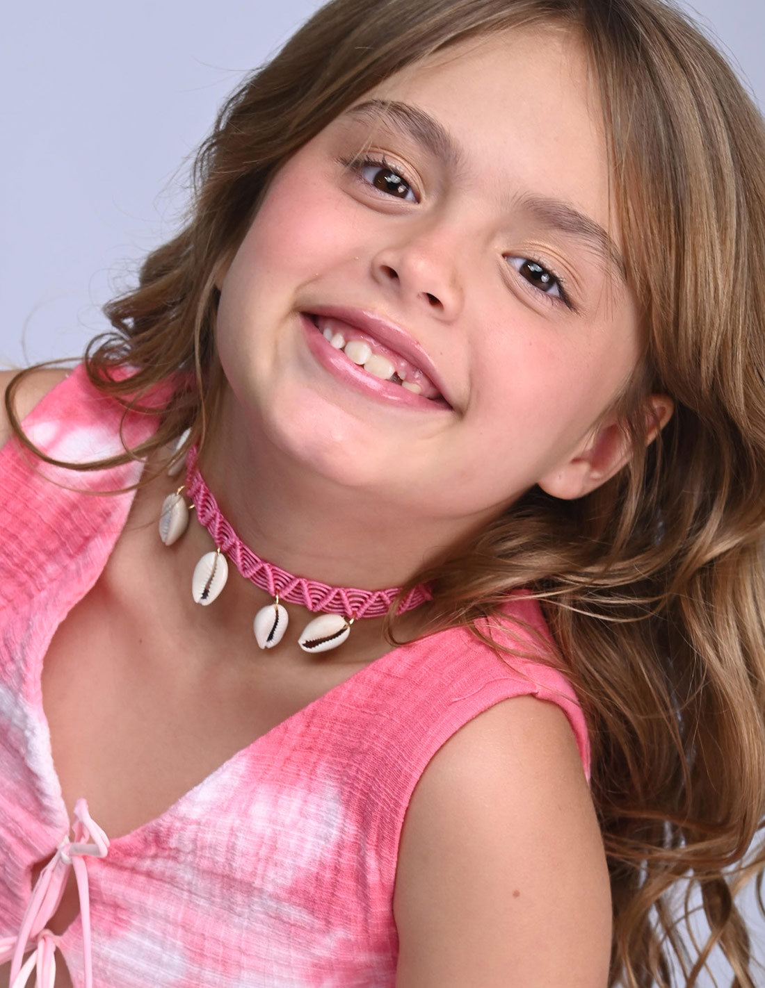 Choker Amiel Fuchsia. Choker Color Fuchsia