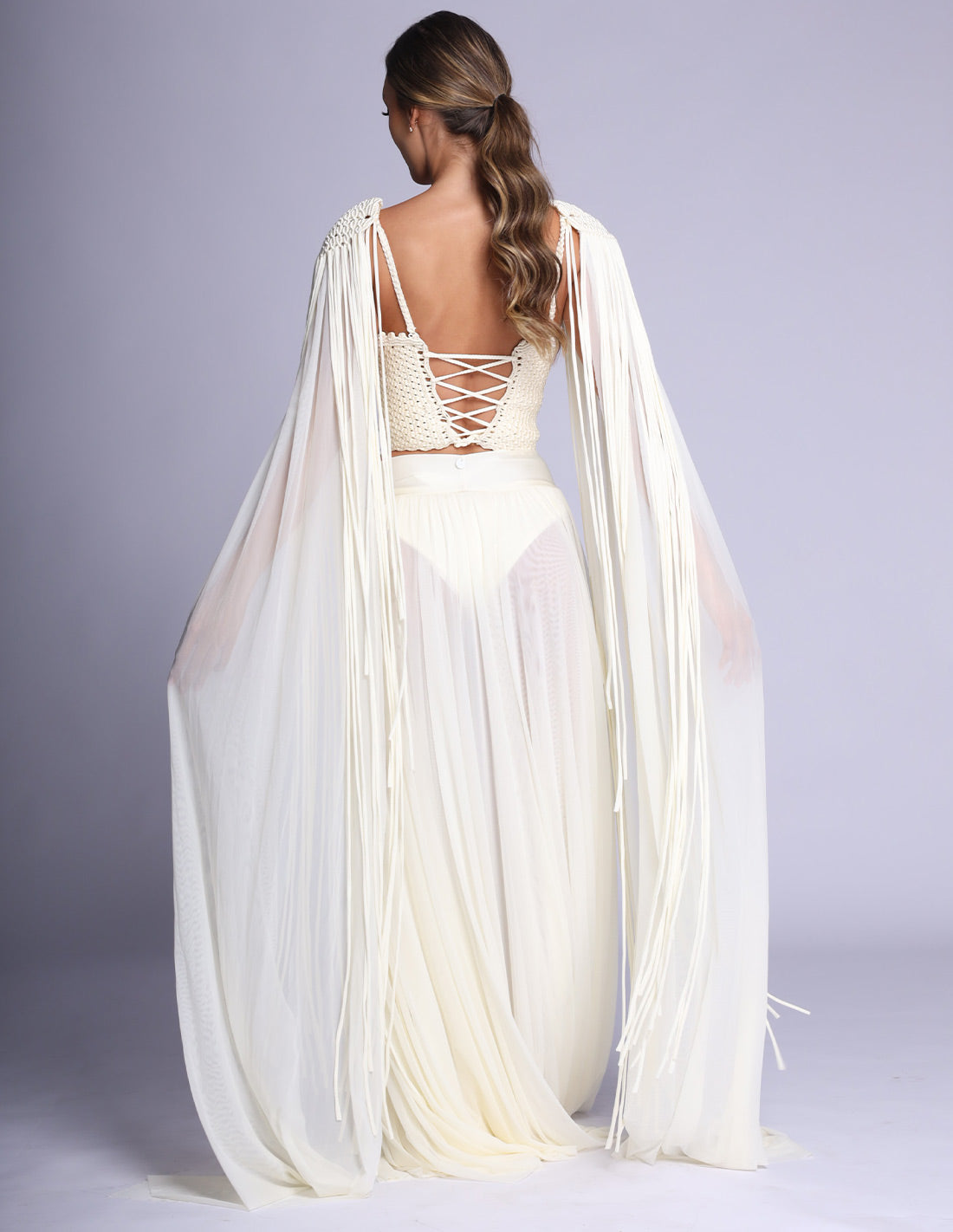 Hombreras Pluie Marfil