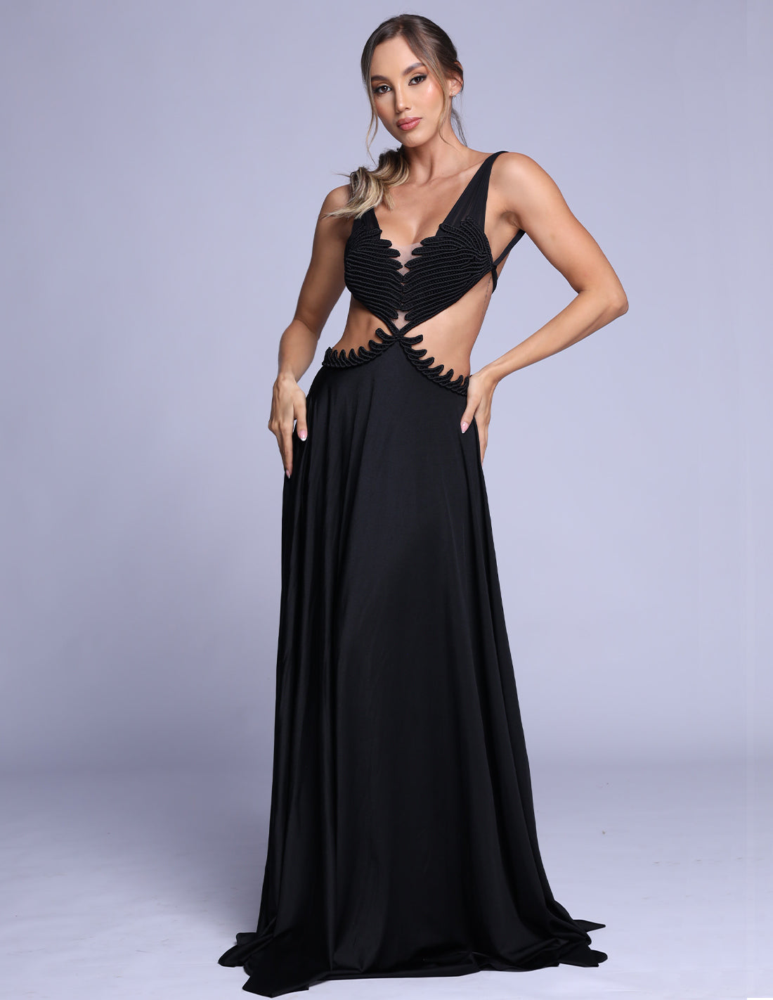 Vestido Wings Negro