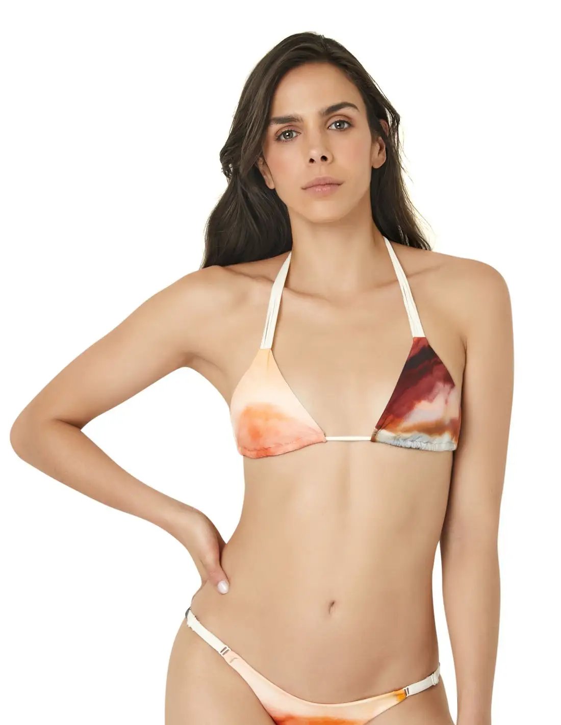 Top Bali Sunset. Bikini Top Color Bali Sunset. Entreaguas