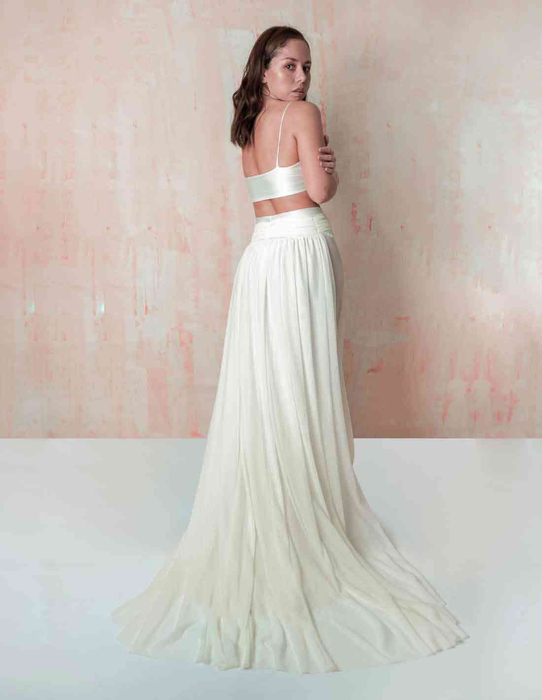 Cola Ocean Marfil - Entreaguas Wearable Art