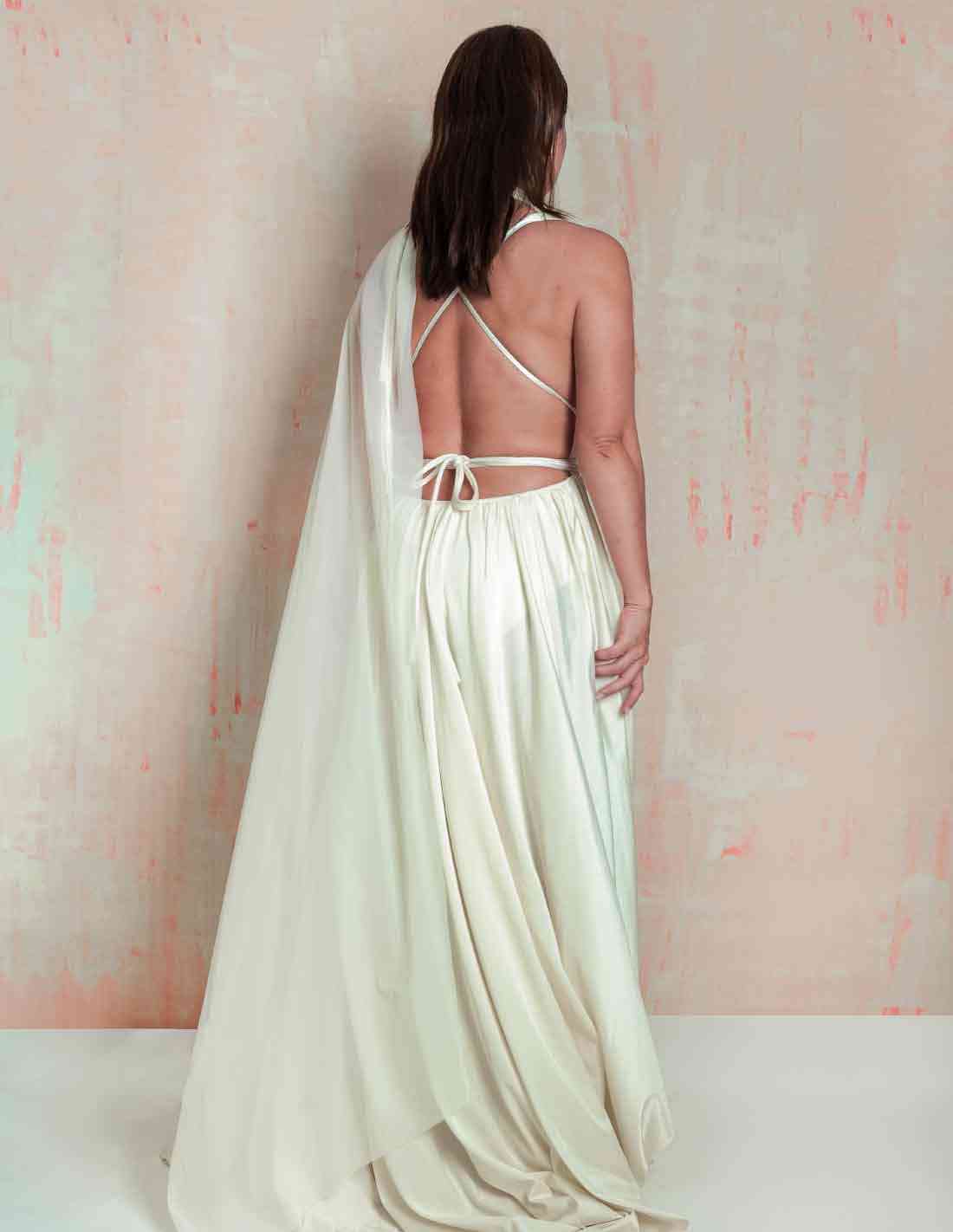 Cuello Fluorescent Marfil - Entreaguas Wearable Art