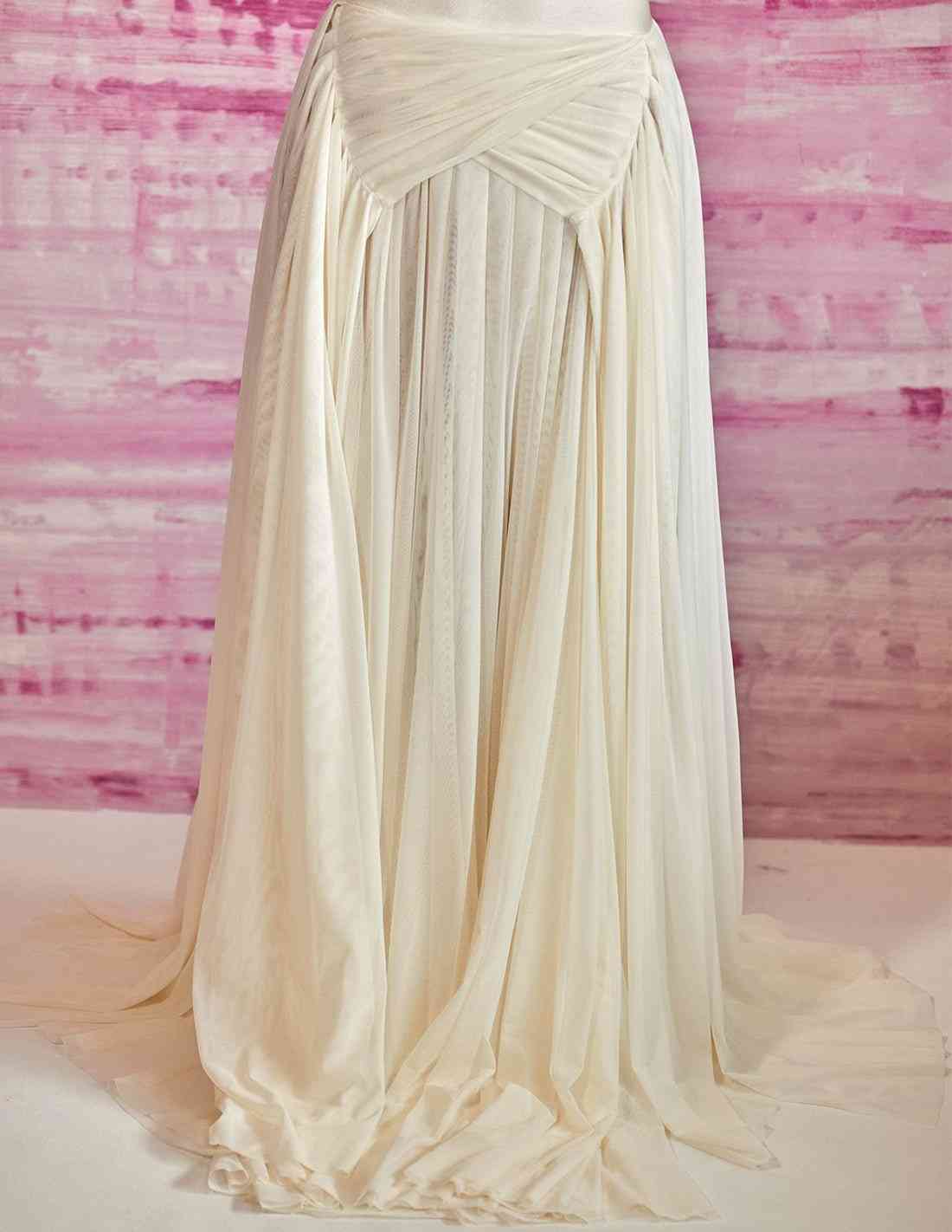 Falda Diosa Marfil - Entreaguas Wearable Art