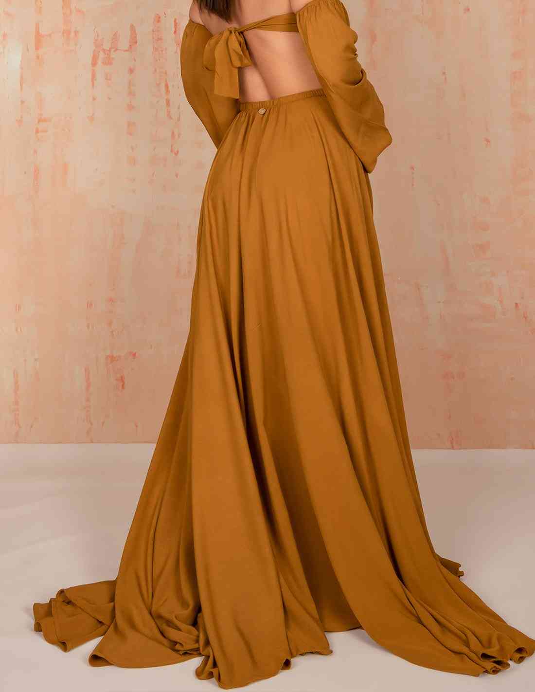 Falda Waterfall Dorado - Entreaguas Wearable Art