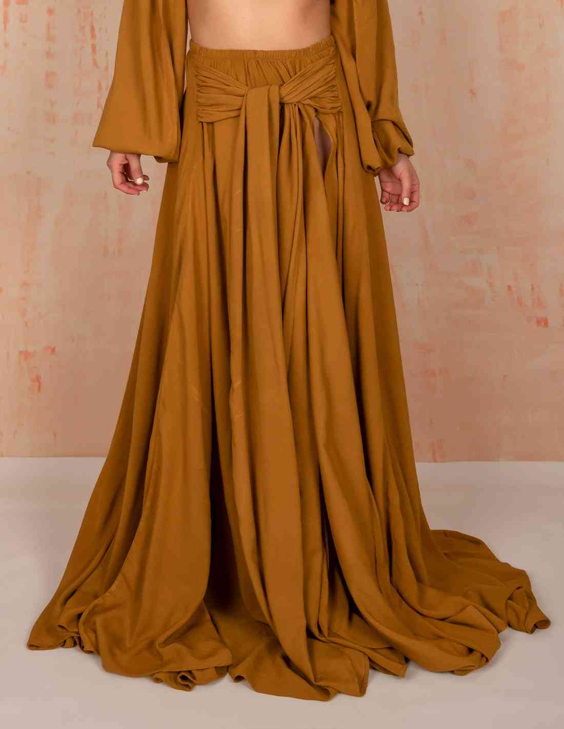 Falda Waterfall Dorado - Entreaguas Wearable Art