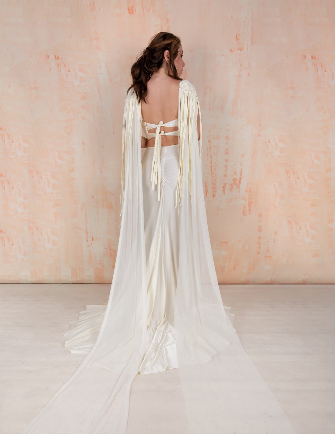 Hombreras Alas Con Cristales Murano - Entreaguas Wearable Art