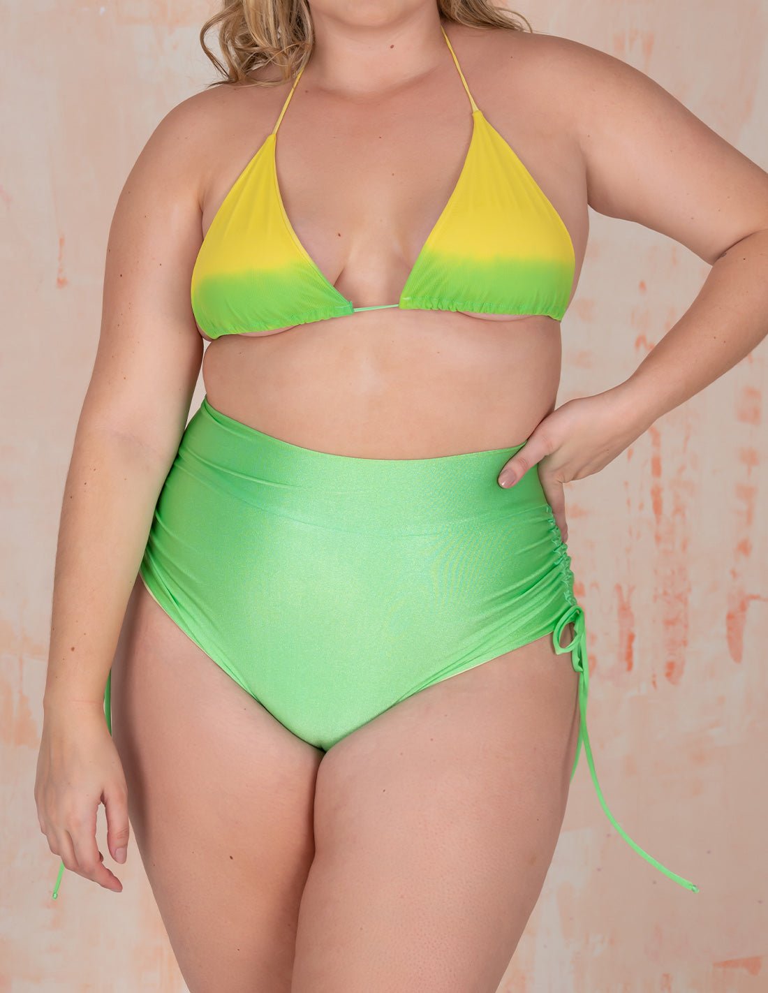 Panty Chameleon Grass Green - Entreaguas Wearable Art