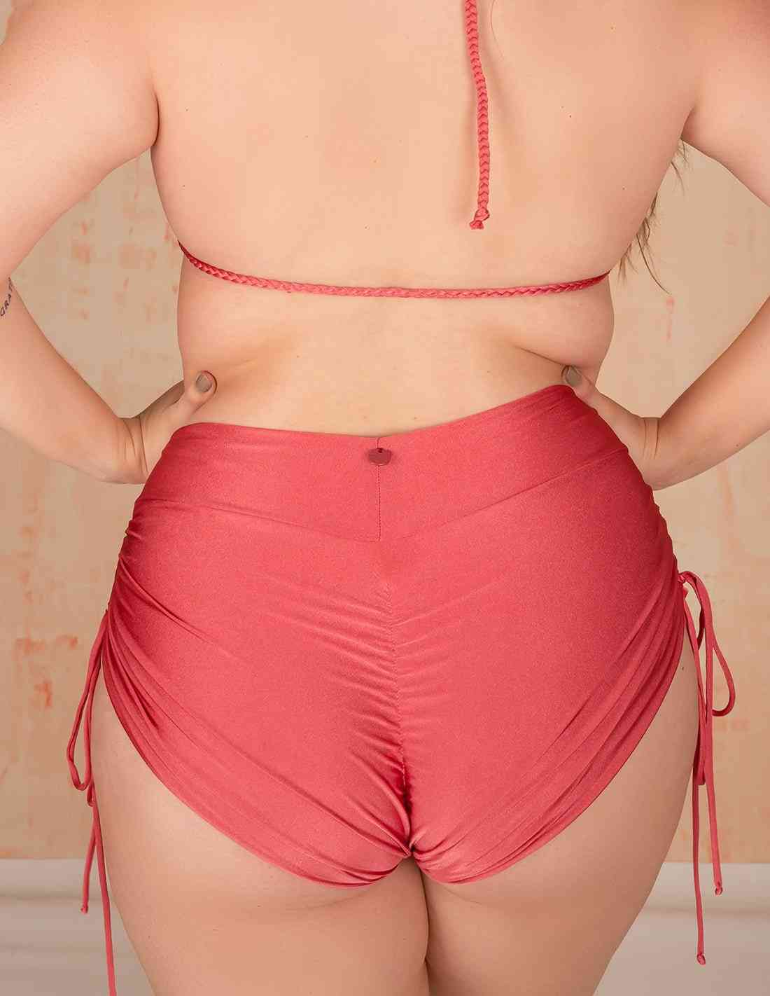 Panty Chameleon Red Flower - Entreaguas Wearable Art