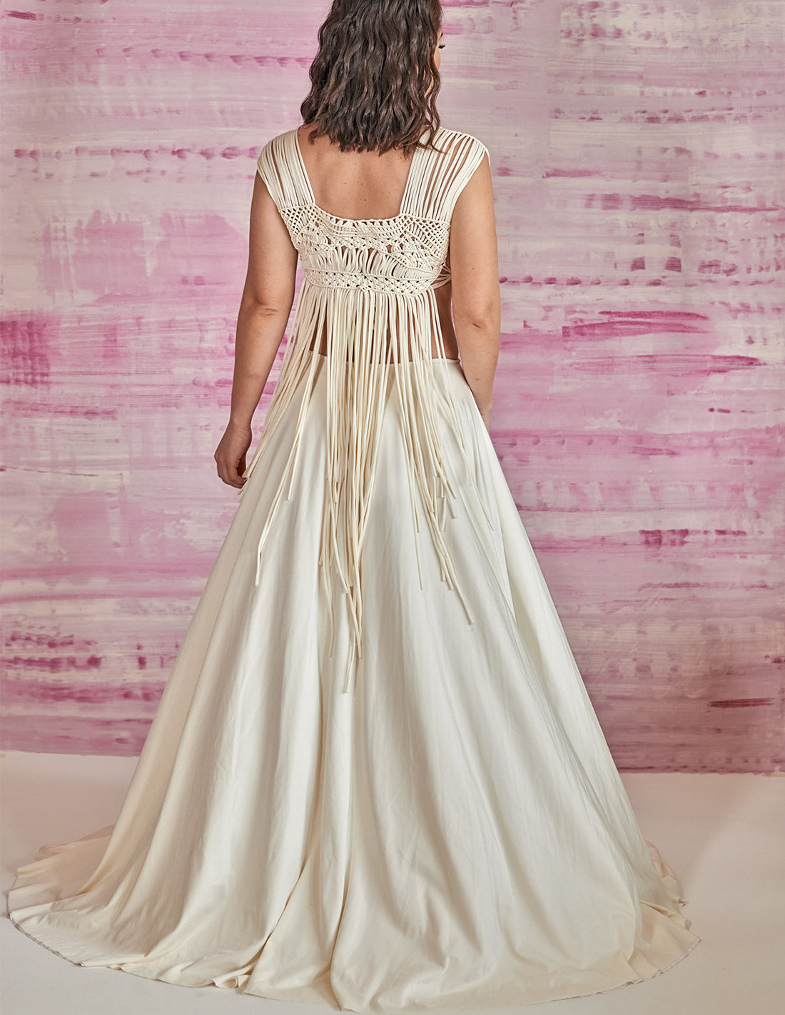 Vestido Afelio Marfil