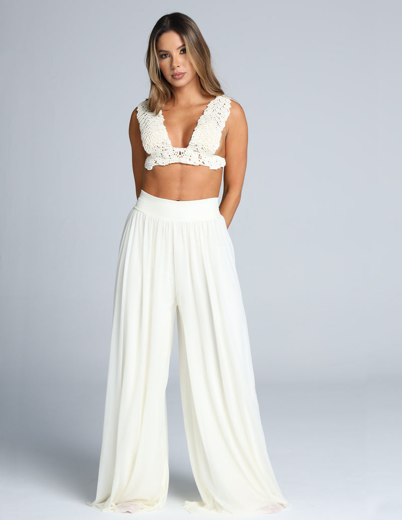 Pantalón Nubes Marfil