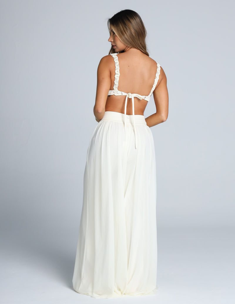 Pantalón Nubes Marfil