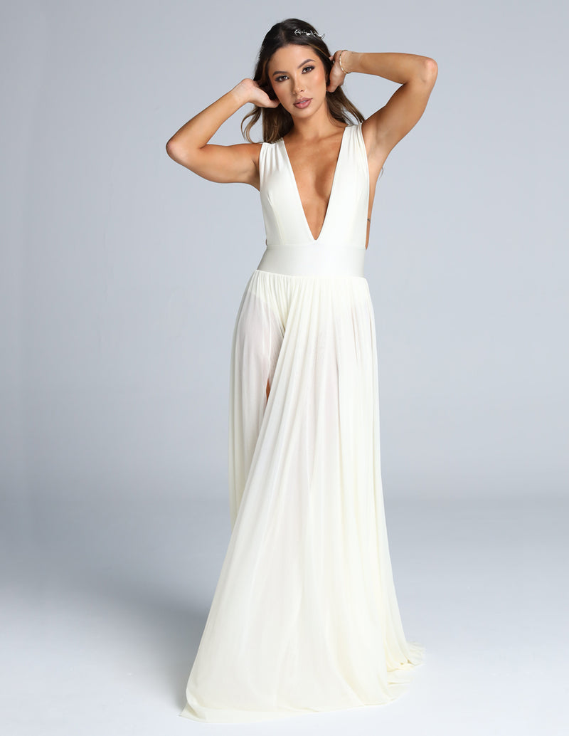 Vestido Equinoccio Marfil