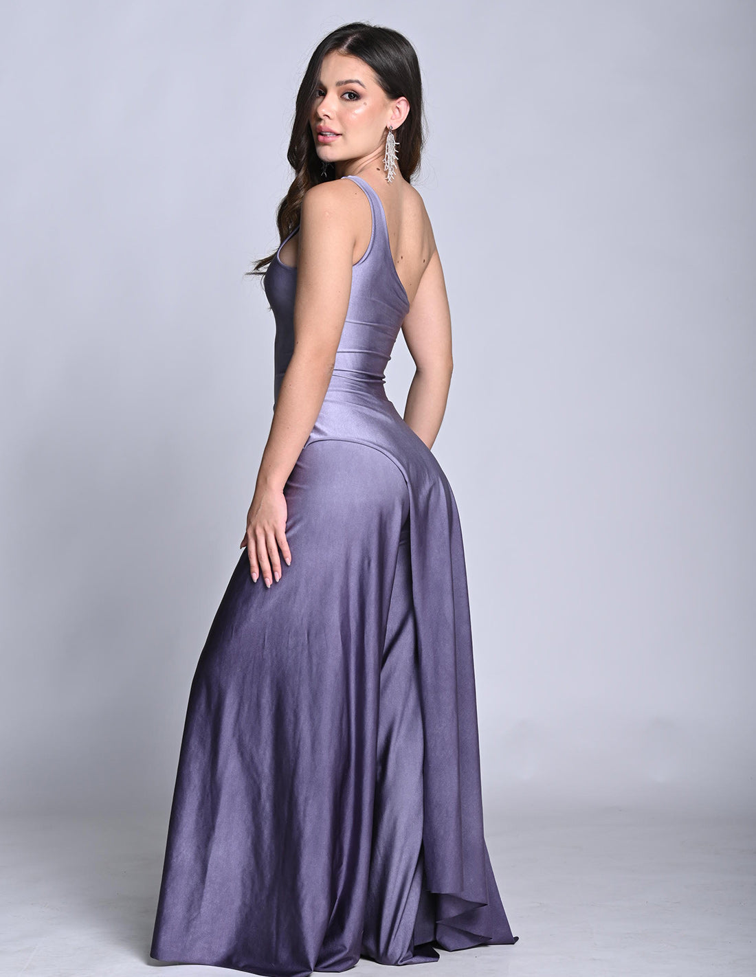 Jumpsuit Altair Faded Gray. Jumpsuit Teñido A Mano Color Faded Gray