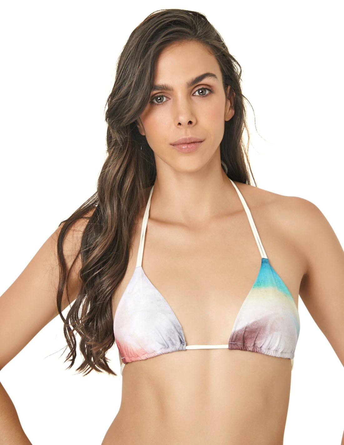 Top Oaxaca. Bikini Top Color Oaxaca. Entreaguas