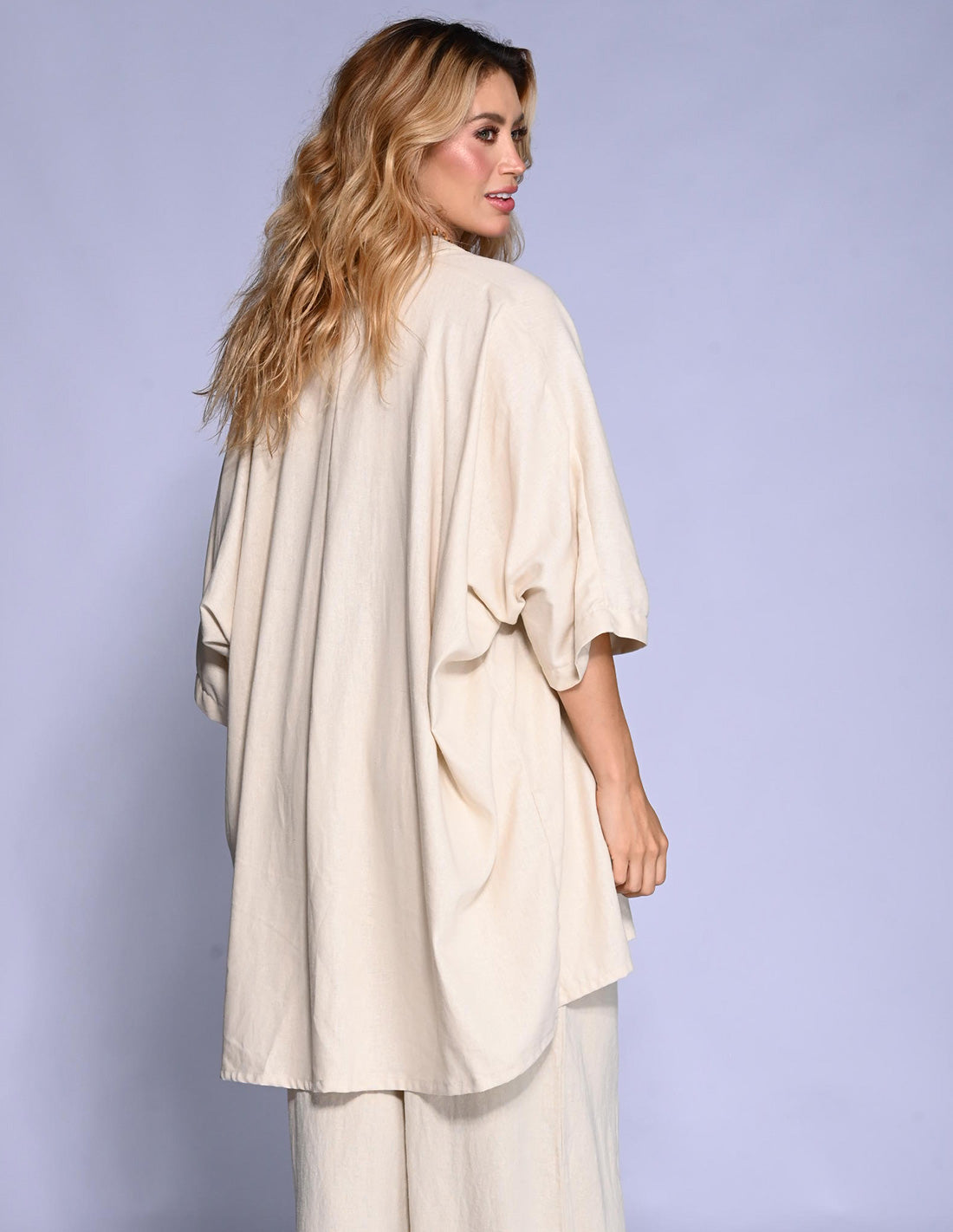 Blusa Koa Sand. Blusa Color Sand
