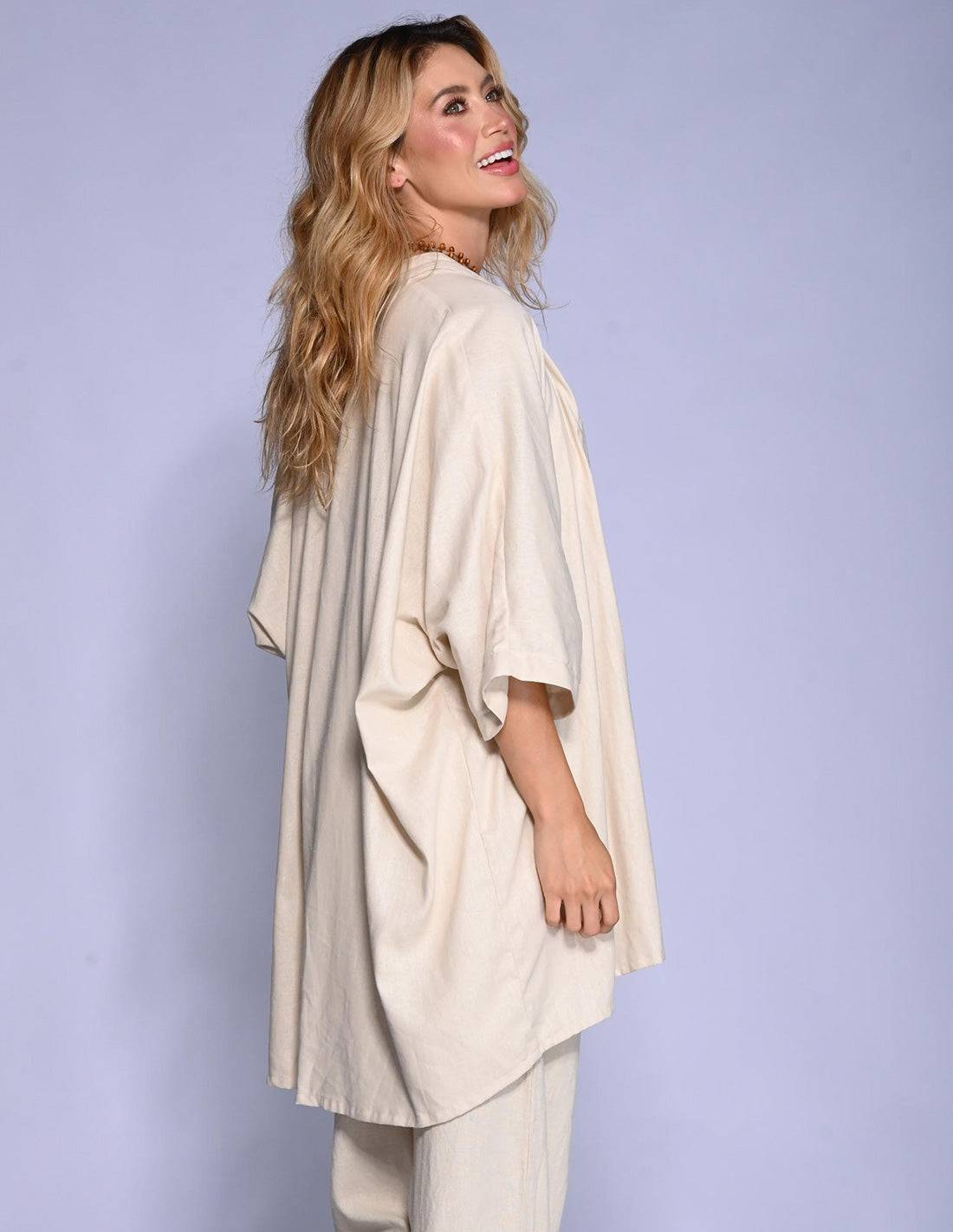 Blusa Koa Sand. Blusa Color Sand