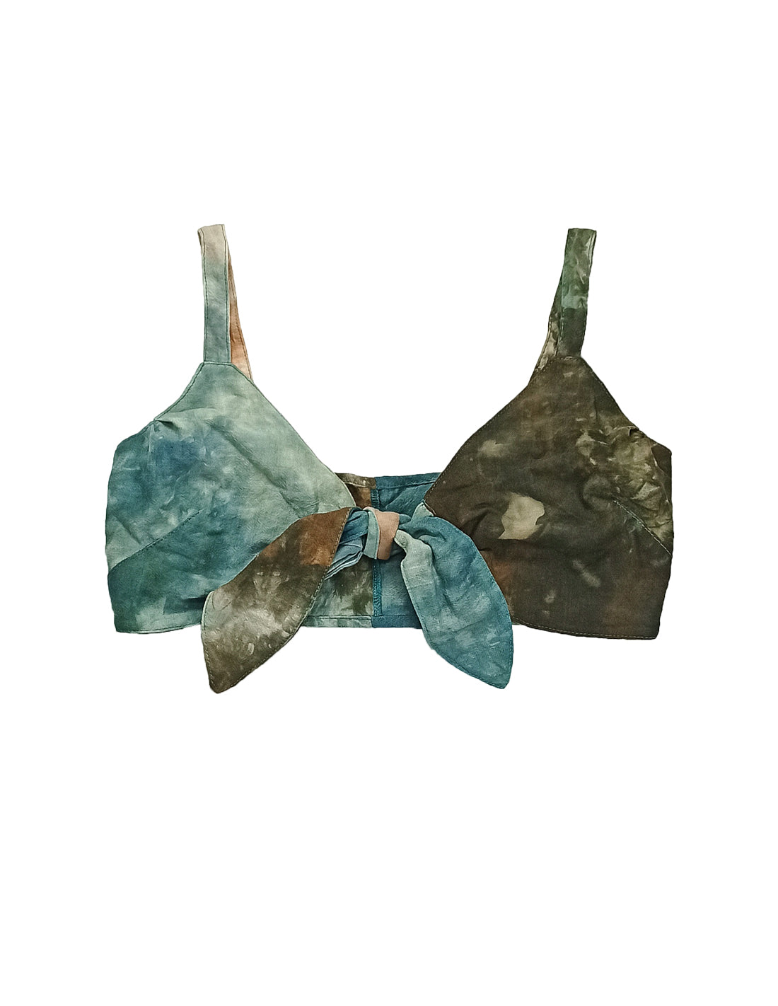 Crop Top Marfil Verde