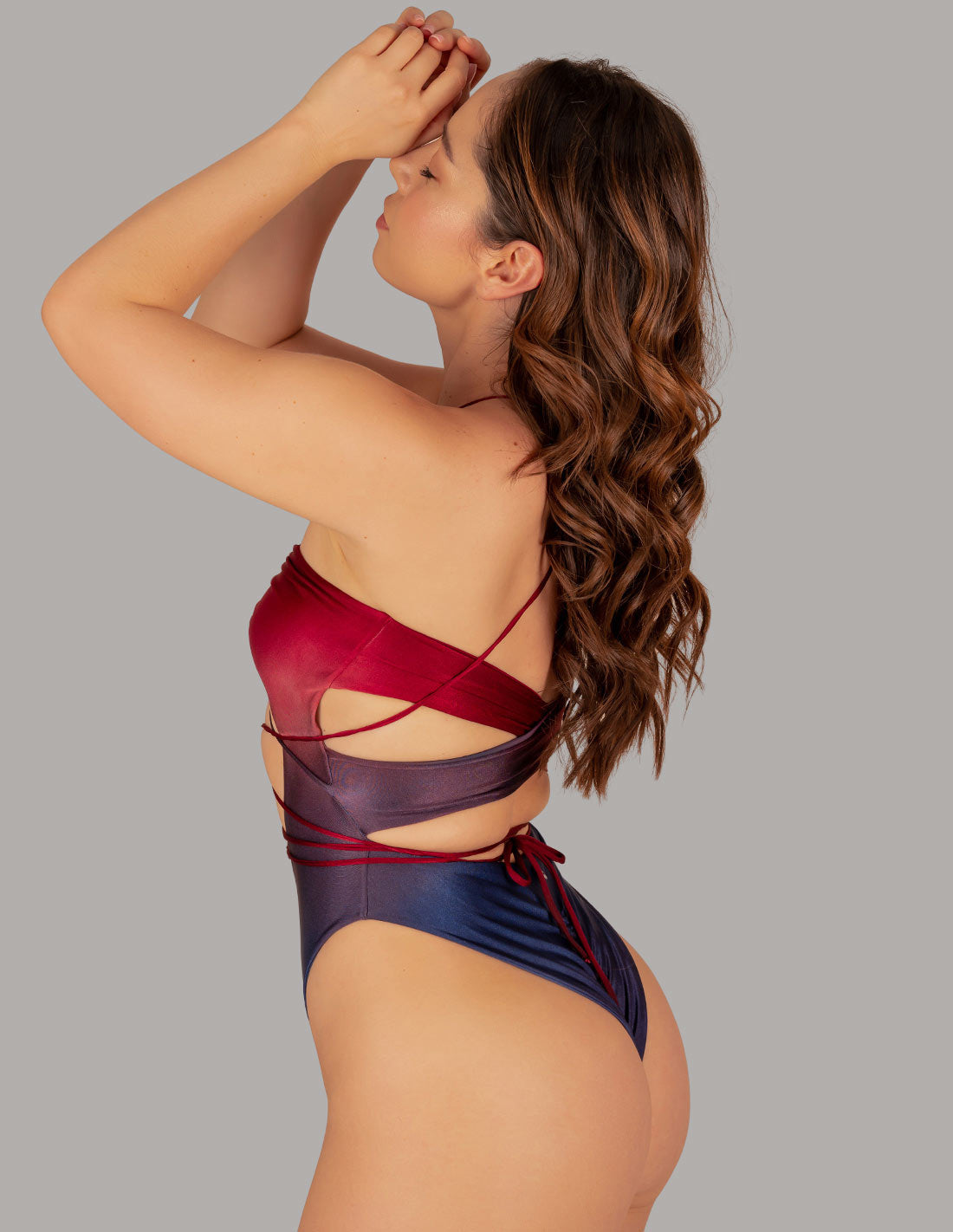 Entero Heart Metal Red + Metal Blue